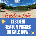 Freedom Lake Resident Season Passes On Sale Now!