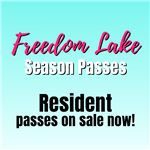 Freedom Lake Season Passes - RESIDENT