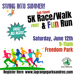 Swing Into Summer 5k Race/Walk & Fun Run